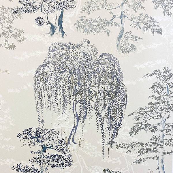 Purchase AH909809 Brewster Wallpaper, Midori Grey Trees - Arthouse