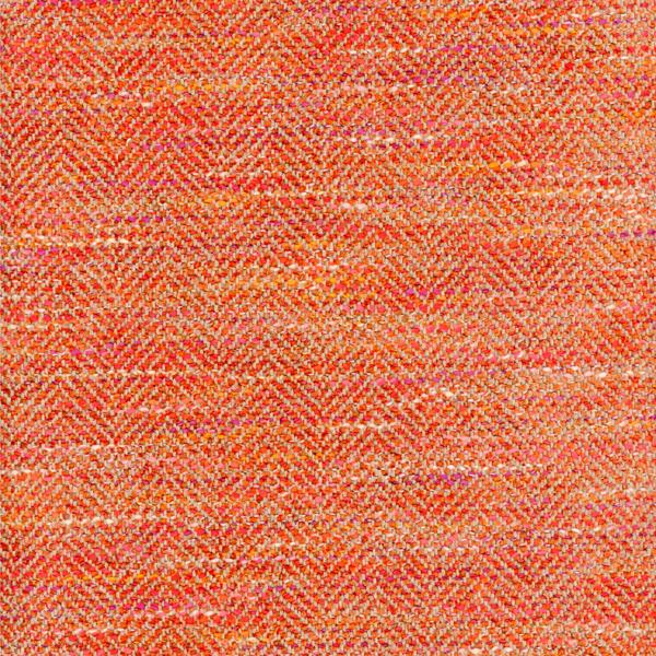 Sample AM100298.12.0 Delphini Orange Herringbone Kravet Couture Fabric