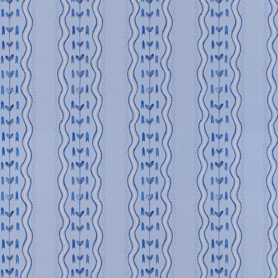 Purchase Amw10092-5 Hearty Wp, Sky Blue - Kravet Couture Wallpaper - Amw10092.5.0