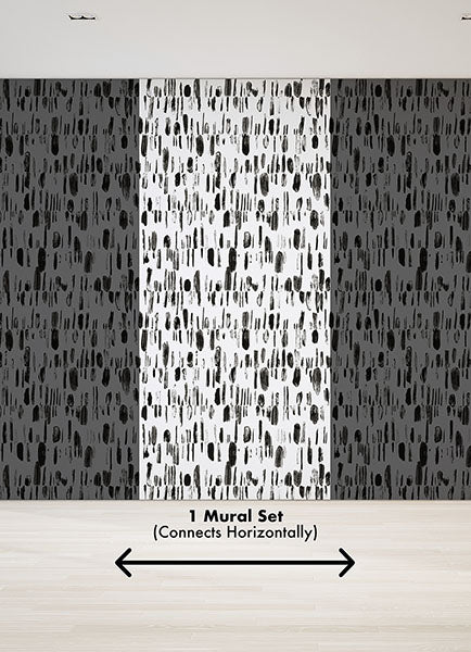 Purchase A-Street Wallpaper ASTM5042, Bold Brush Strokes Black12