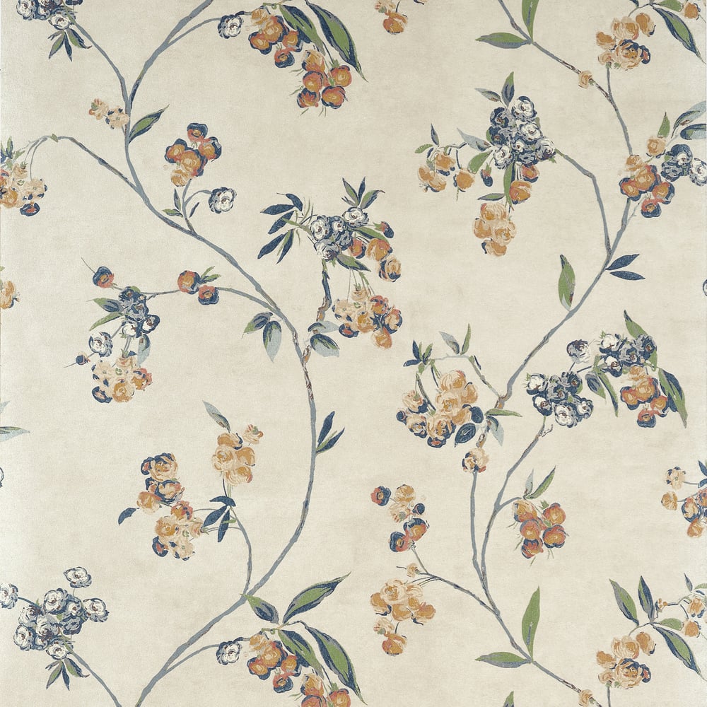 View Anna French Wallpaper Pattern Number At16152 Pattern Name Edo Bloom From The Collection Belvedere.