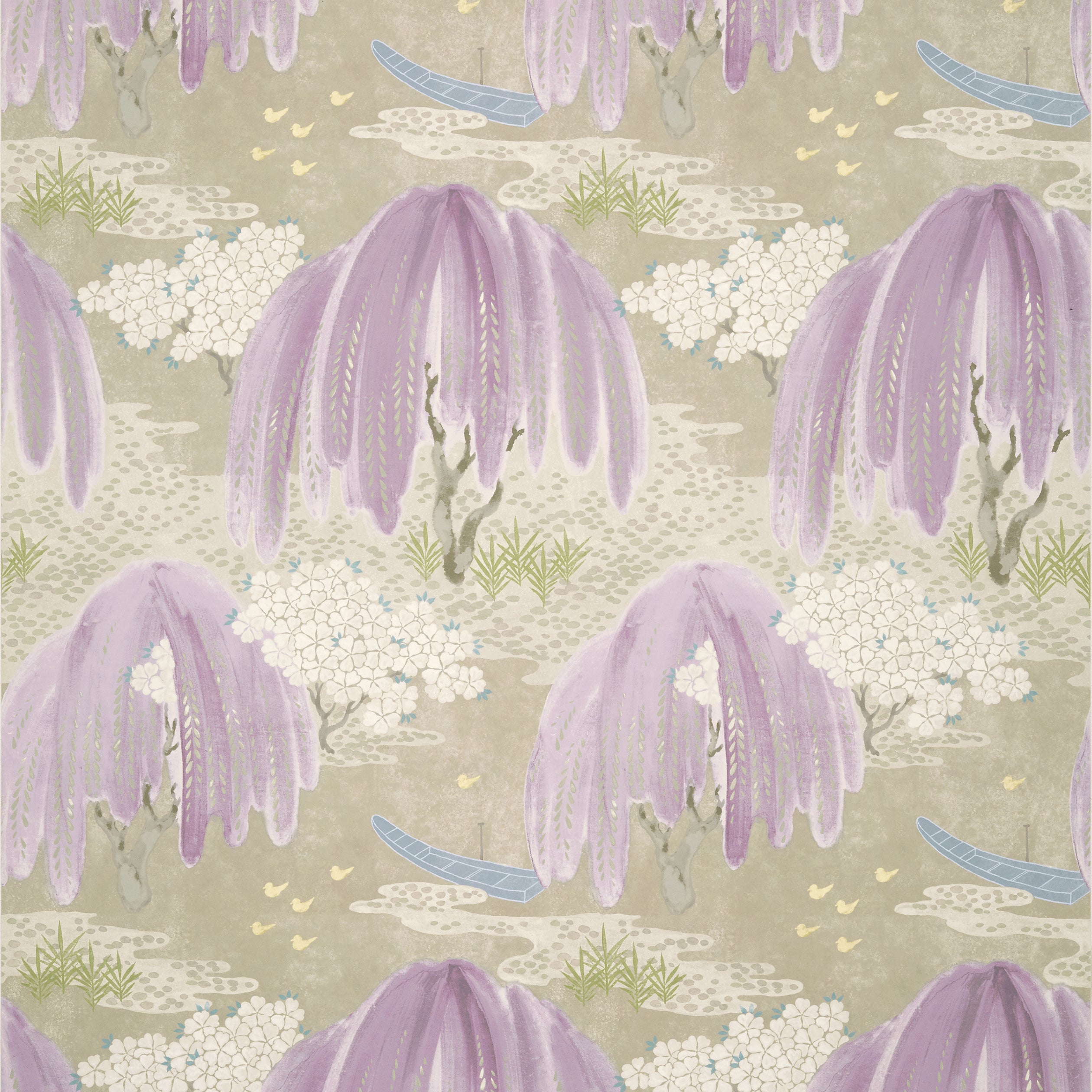AT23107 | Willow Tree, Willow Tree - Anna French Wallpaper