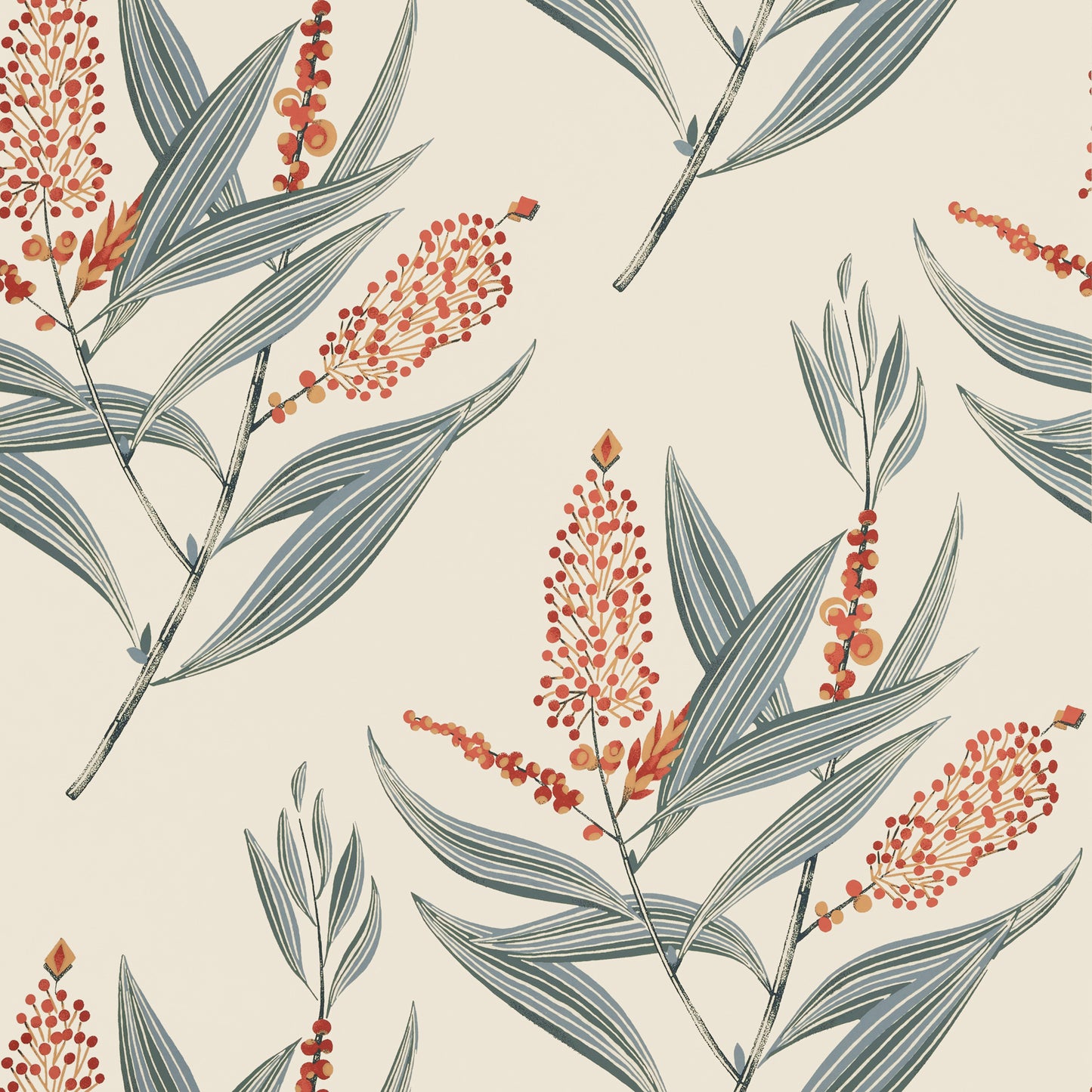 Purchase Ann French Wallpaper Item AT23137 pattern name Winter Bud