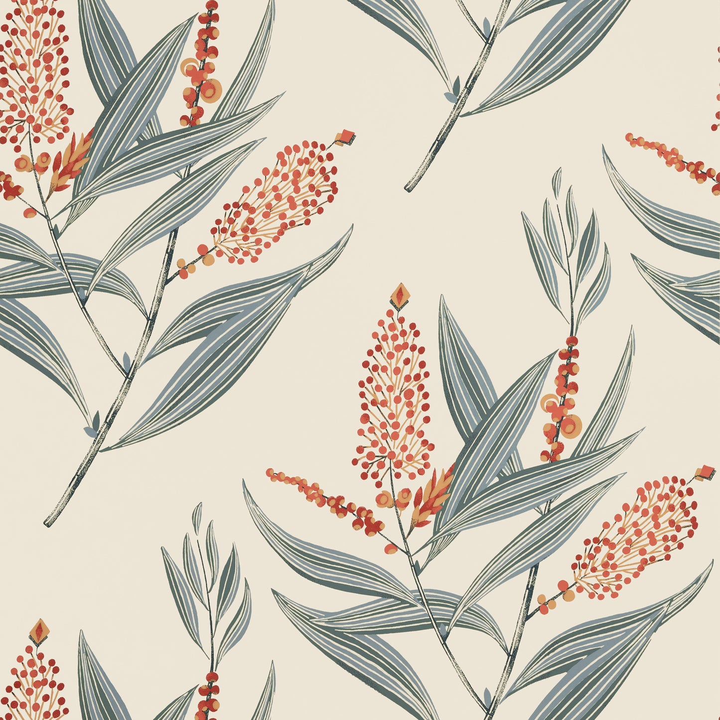 Purchase  Ann French Wallpaper Item AT23137 pattern name  Winter Bud