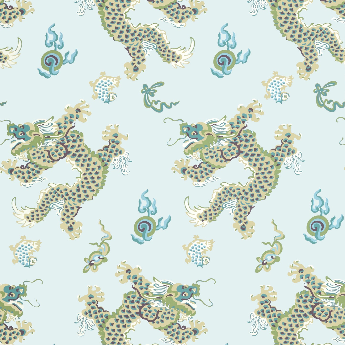 Purchase Ann French Wallpaper Product AT23180 pattern name Dragon Dance