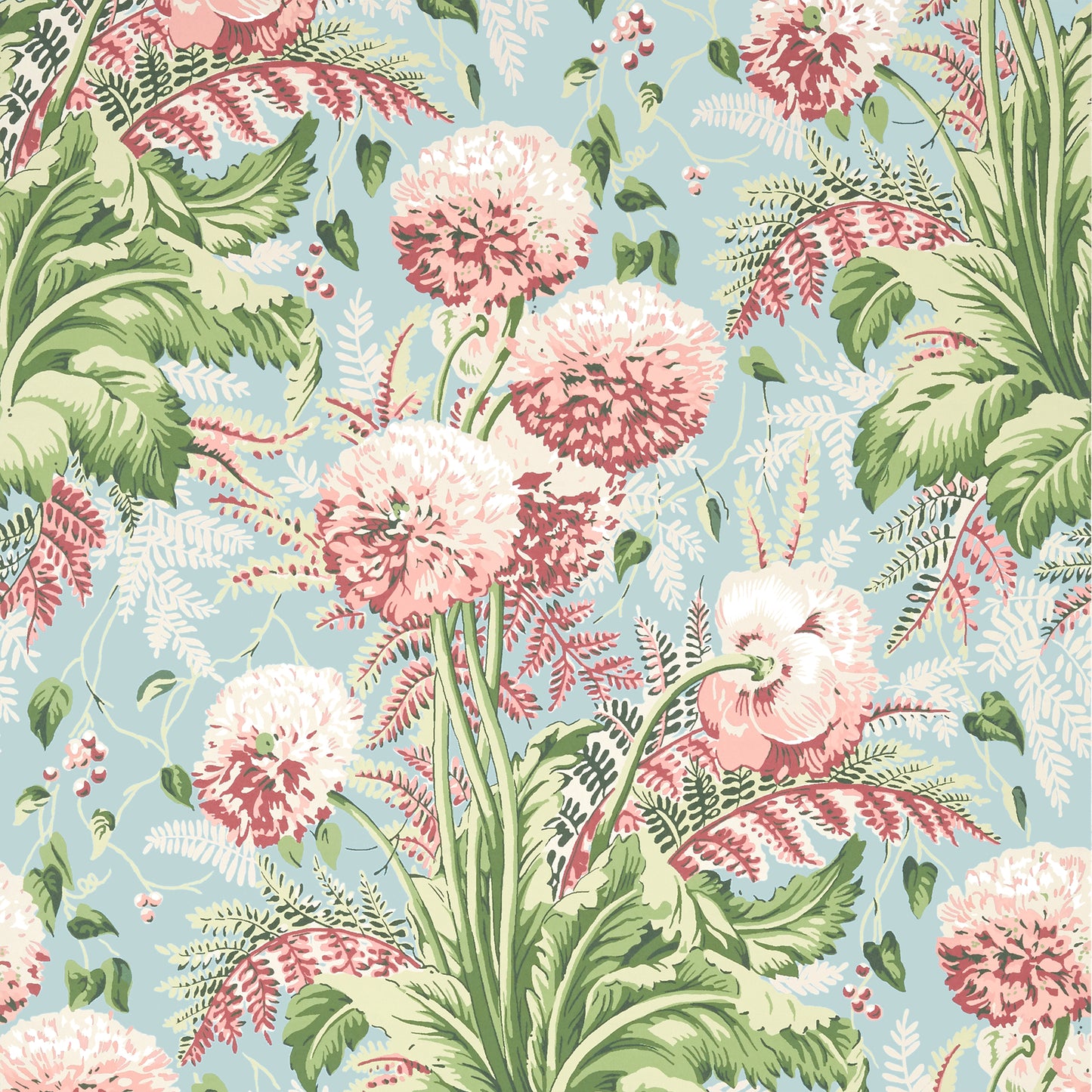 Purchase Ann French Wallpaper Pattern# AT24537 pattern name Dahlia