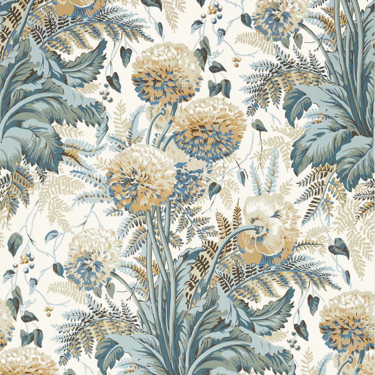 Purchase Ann French Wallpaper Item AT24539 pattern name Dahlia