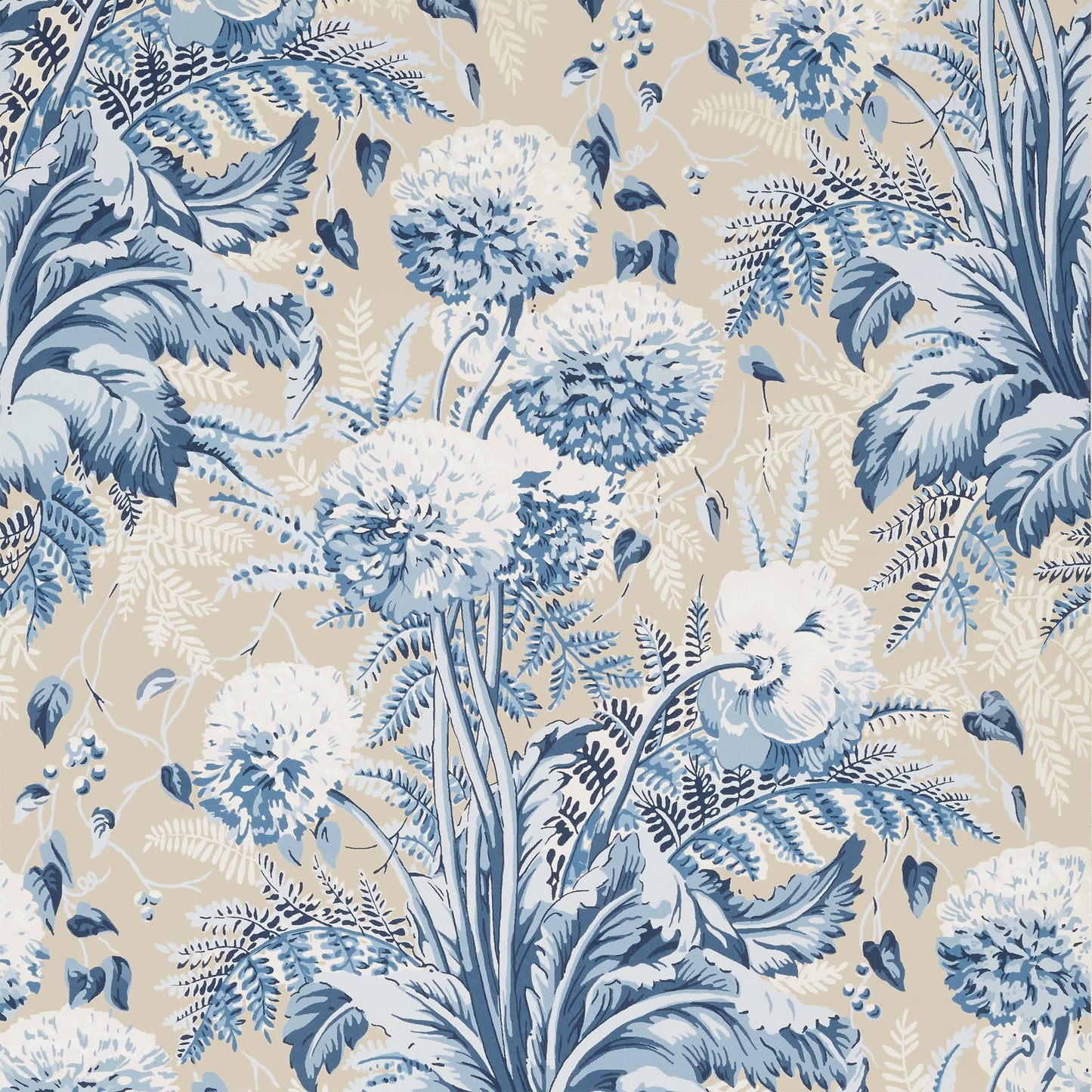 Purchase Ann French Wallpaper Item# AT24540 pattern name Dahlia
