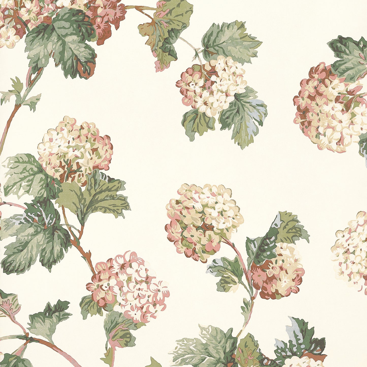 Acquire Anna French Wallpaper Pattern Number At57848 Pattern Name Sussex Hydrangea From The Collection Bristol.