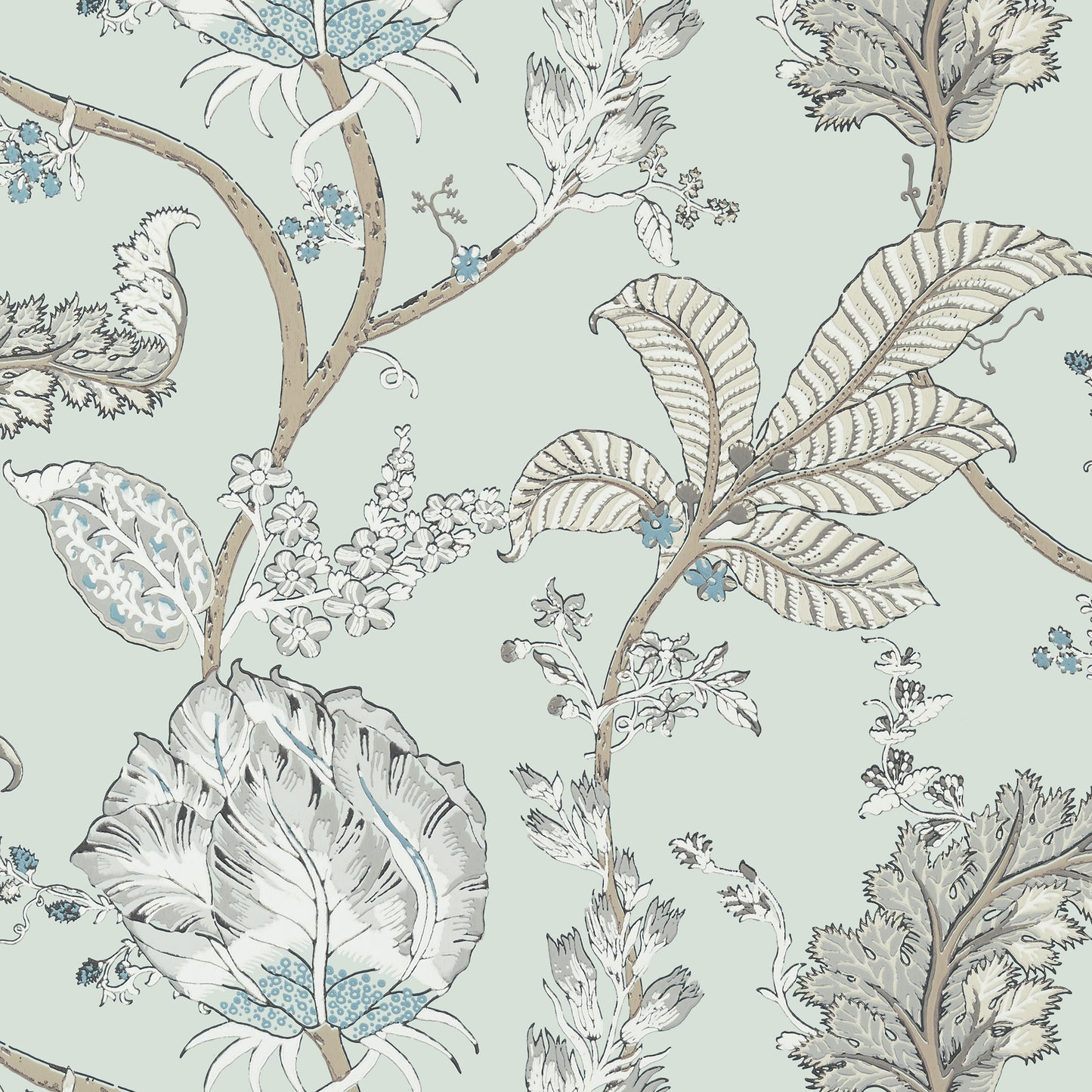 Purchase Ann French Wallpaper Product# AT78737 pattern name Kalamkari Vine