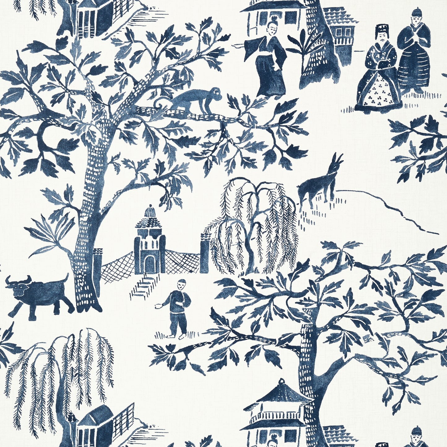 Purchase Ann French Wallpaper Pattern# AT7915 pattern name Willow Wood