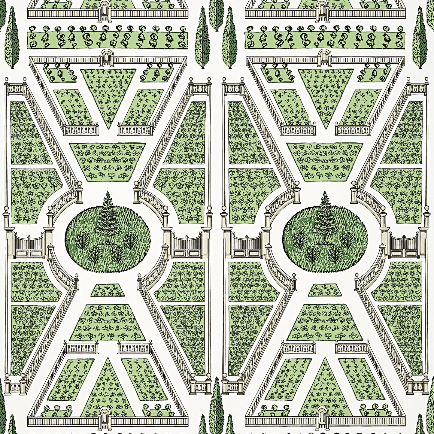 Purchase Ann French Wallpaper Pattern# AT9599 pattern name Aerial Garden