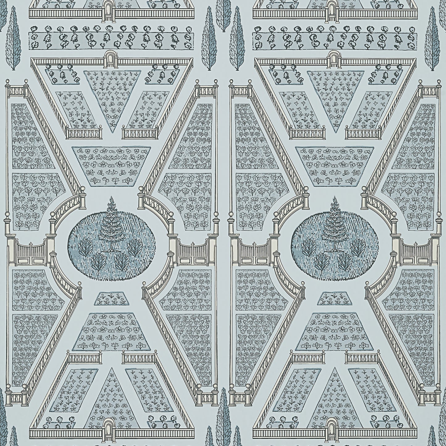 Purchase Ann French Wallpaper Item AT9601 pattern name Aerial Garden