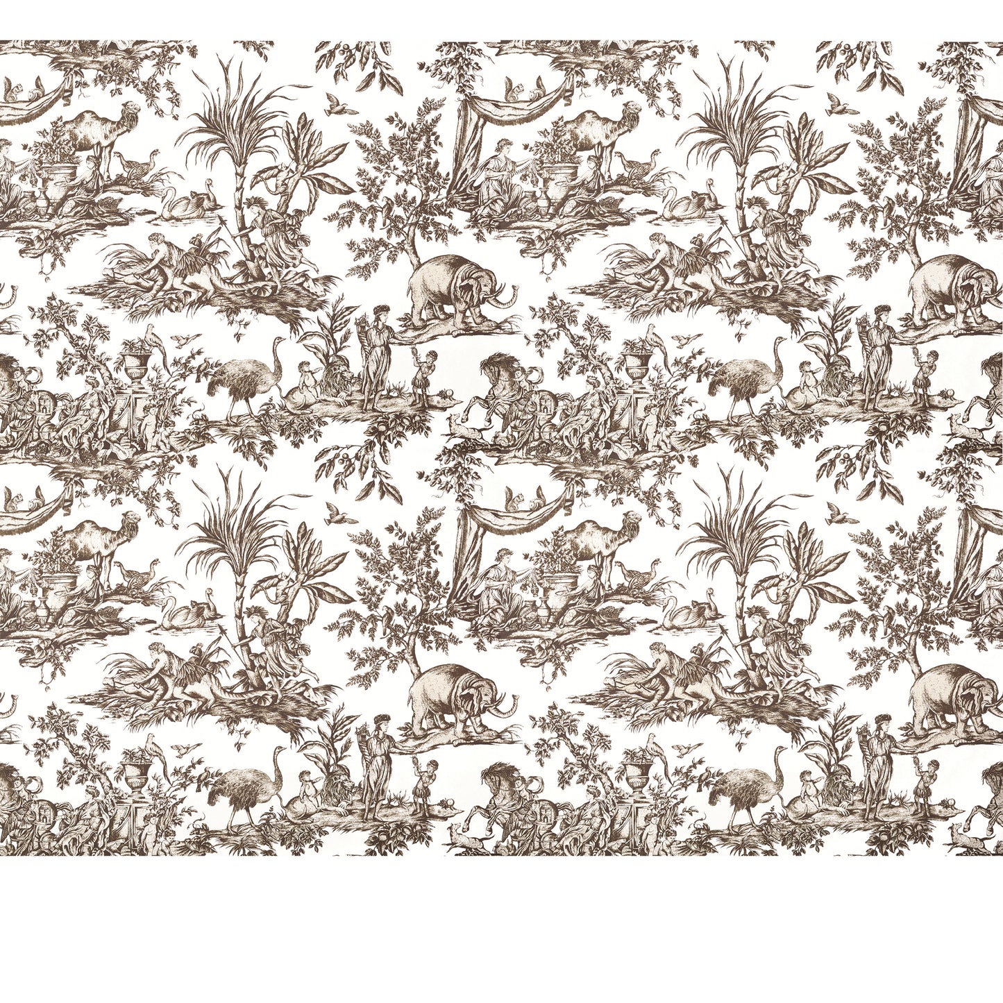 Purchase Ann French Wallpaper Item ATWW15169 pattern name Antilles Toile