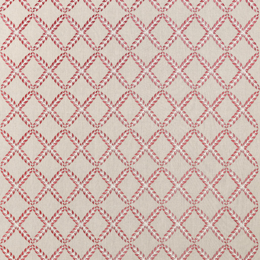 Looking for Anna French Fabric Item AW10741 pattern name Halifax Embroidery color name Red.