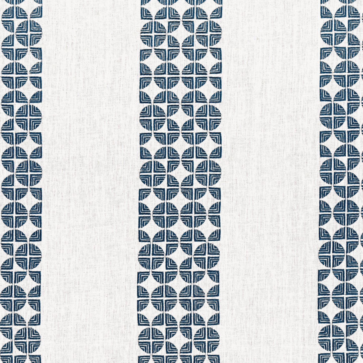 Purchase Ann French Fabric Product AW23130 pattern name Fairmont Stripe Embroidery