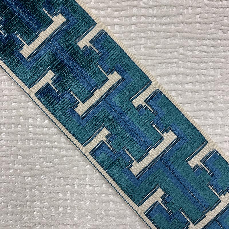 Buy 9368 Banks Tape Aqua Aqua/Teal Magnolia Fabric