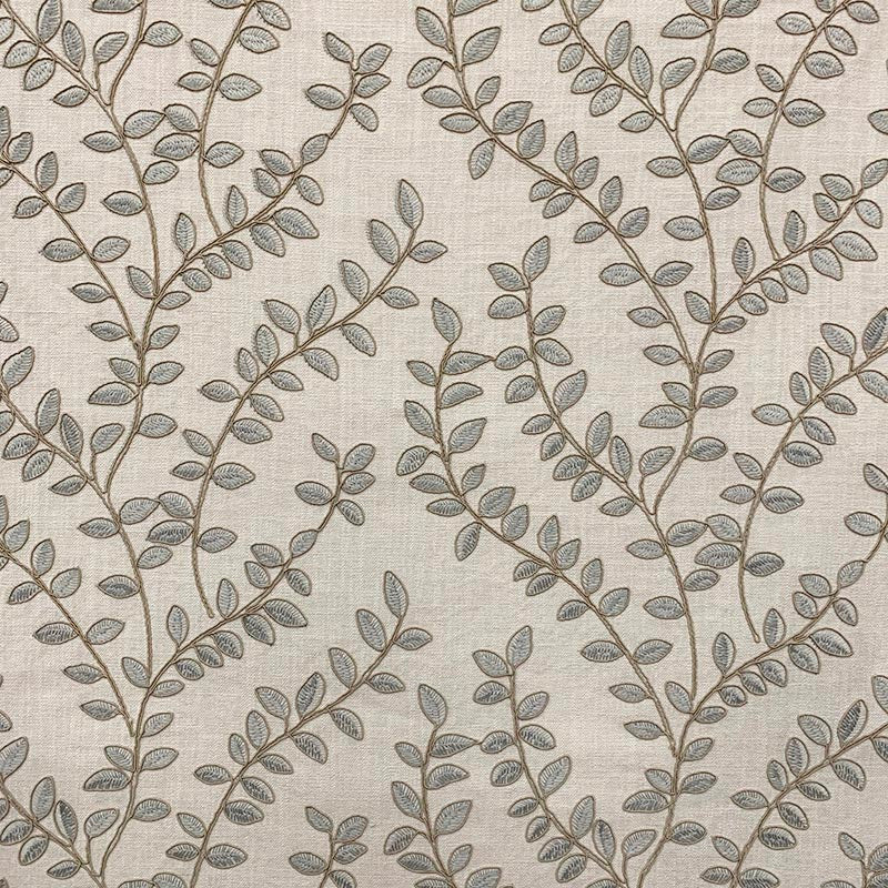 Sample 9033 Barbot Icelandic, Light Blue, White by Magnolia Fabric