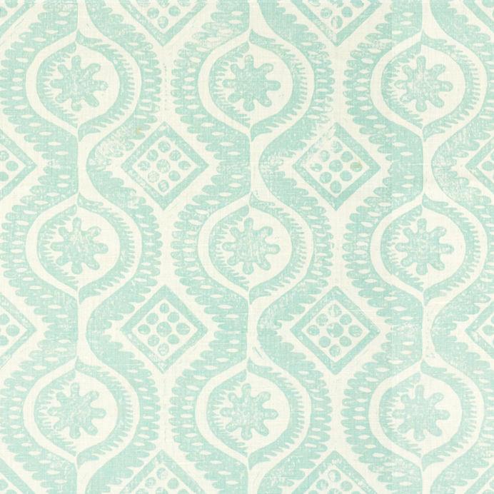 Sample BFC-3518.13 BLITHFIELD Damask Aqua Contemporary Lee Jofa Fabric