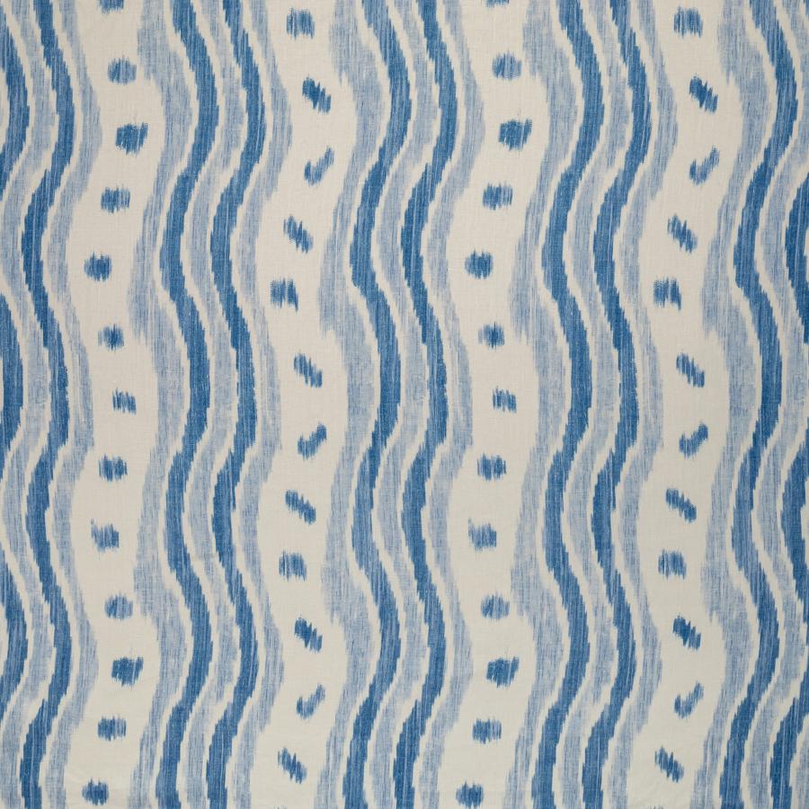 Sample BFC-3687.155.0 Ikat Stripe, Azure by Lee Jofa Fabric