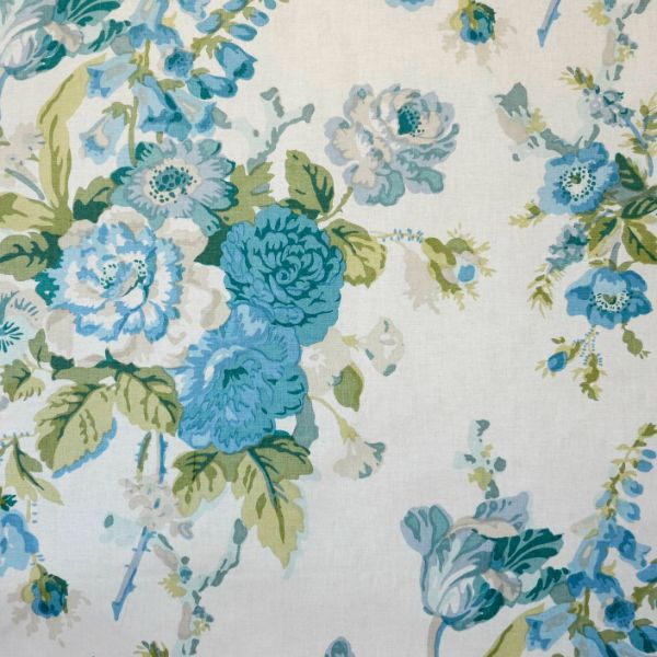 Sample - Bfc-3690.53.0 | Grenville Glazed Chintz, Blithfield - Lee Jofa Fabric