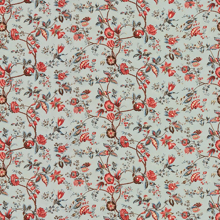 Search BR-71309-222 Bougainville Cotton Print Bleu by Brunschwig & Fils Fabric