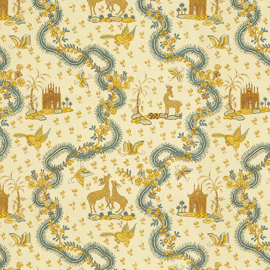 Sample BR-71621.03.0 Pondichery Brown Brunschwig and Fils Fabric