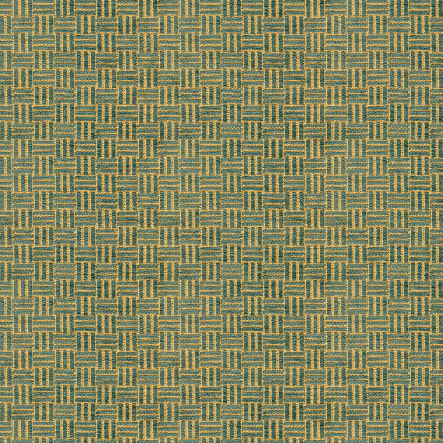 Sample BR-800043-249 Reed Texture Aquamarine Texture Brunschwig and Fils Fabric
