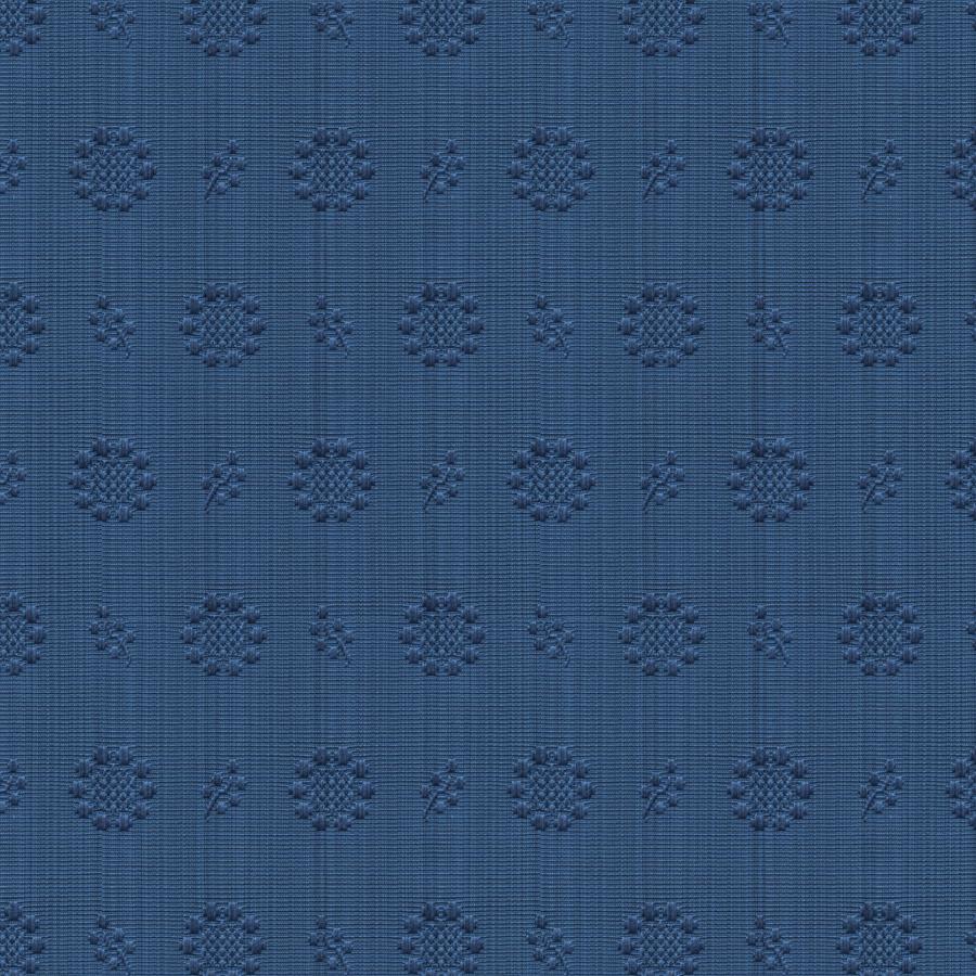 Sample BR-89489-276 Chandler Figured Woven Royal Blue Ottoman Brunschwig and Fils Fabric
