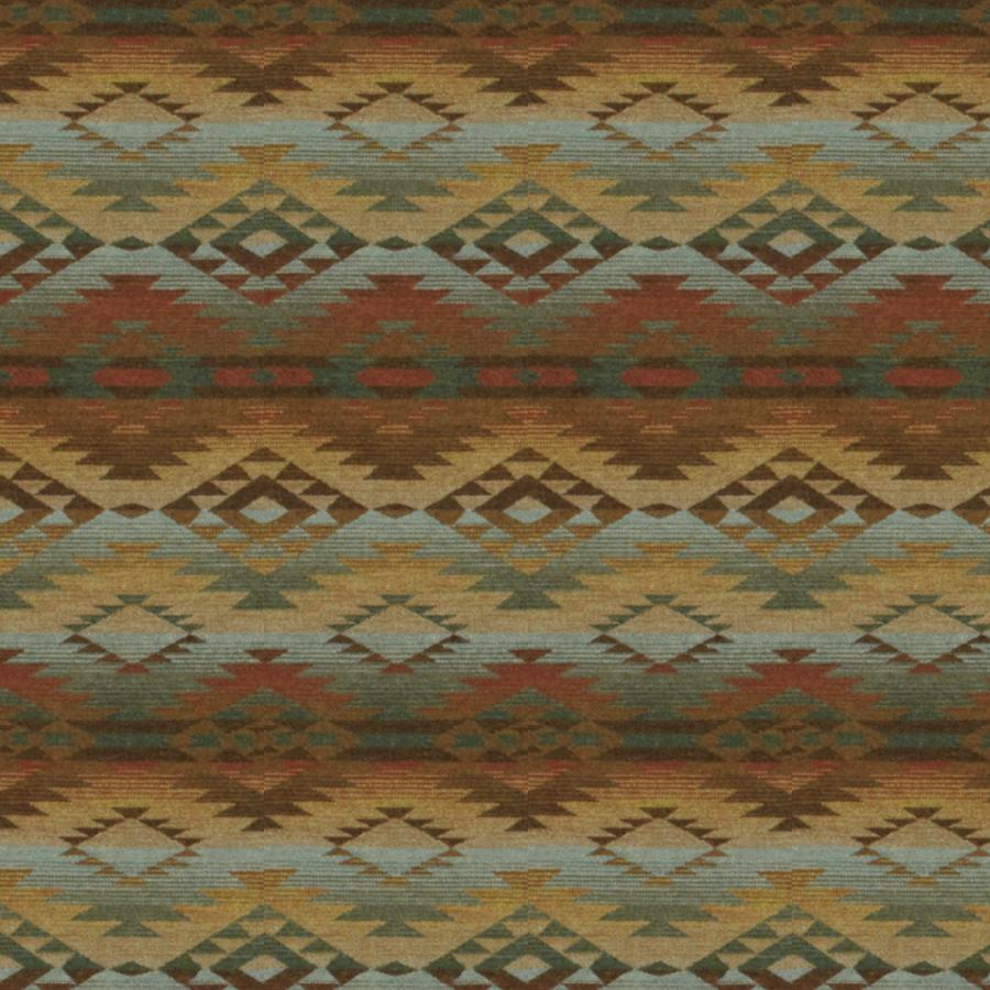 Sample BR-89569-MMM Saltillo Heathered Wool Multi Ikat Brunschwig and Fils Fabric