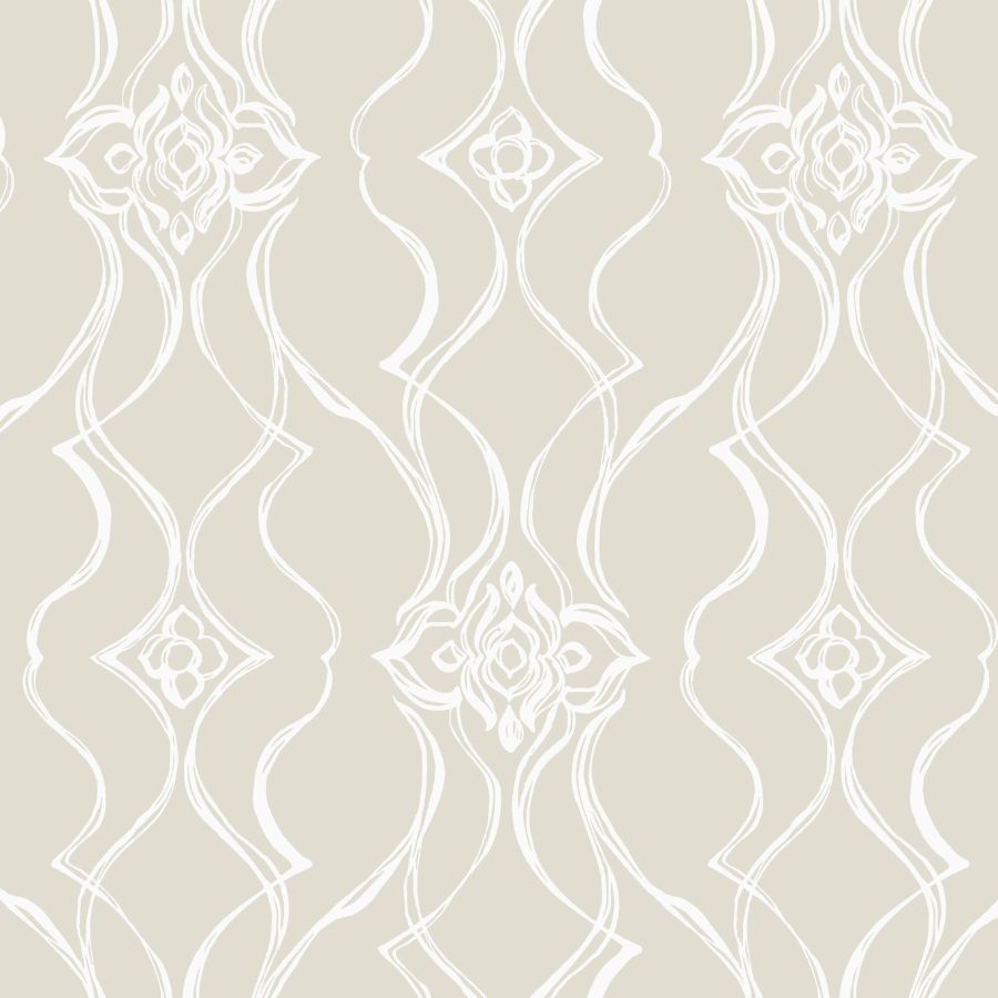 Purchase Df3375 | Decadence Ii, Pirouette Beige - Candice Olson Wallpaper