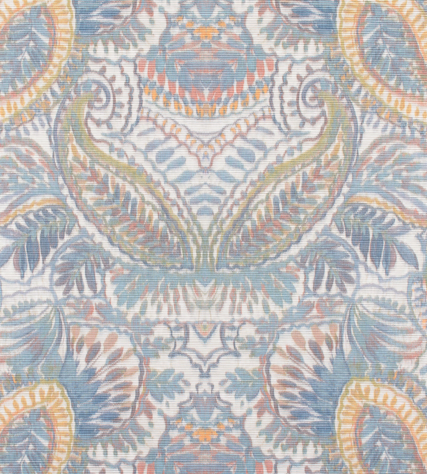 Purchase Old World Weavers Fabric Pattern number E5 00016855, Indra Slate Blue/Multi 3