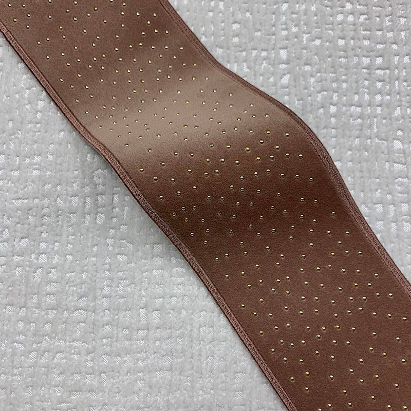 Acquire 9391 Estella Tape Mauve Pink Magnolia Fabric