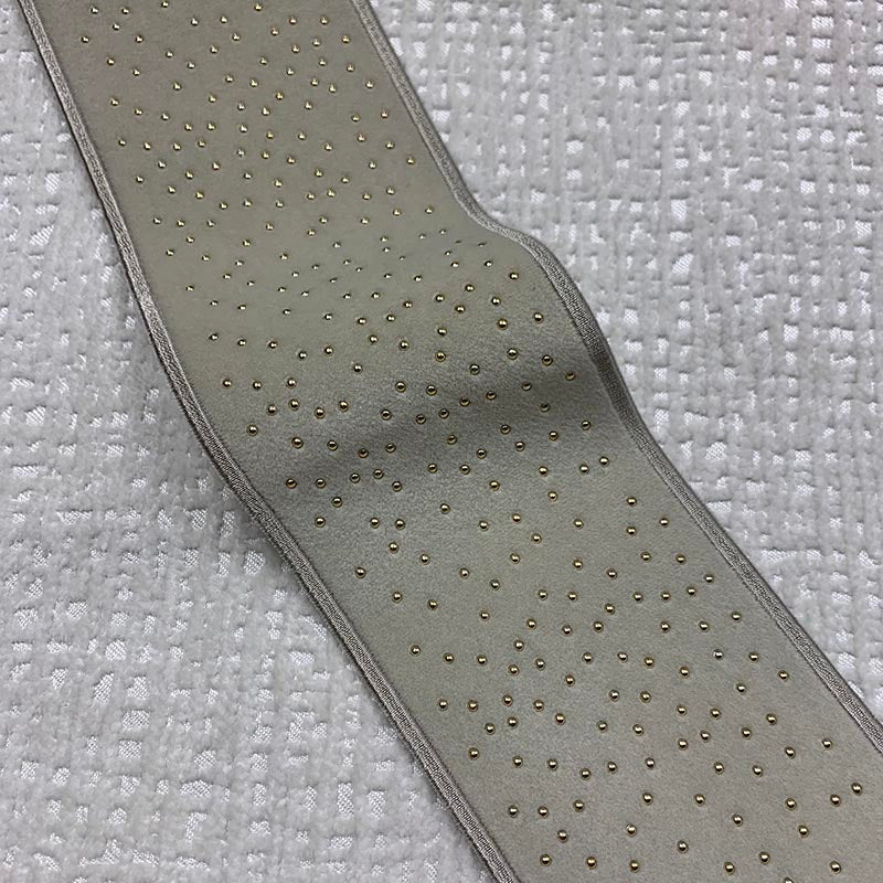 Looking 9388 Estella Tape Mushroom Beige Magnolia Fabric