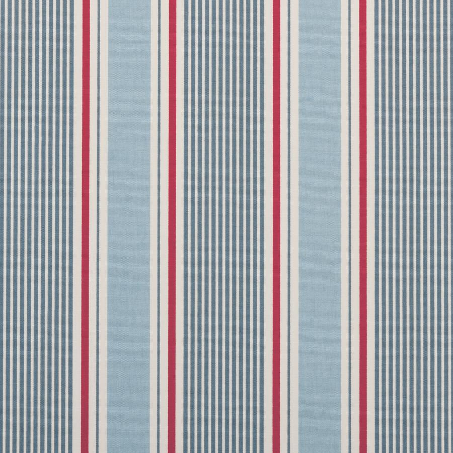 View F0408-1 Sail Stripe Marine by Clarke and Clarke Fabric