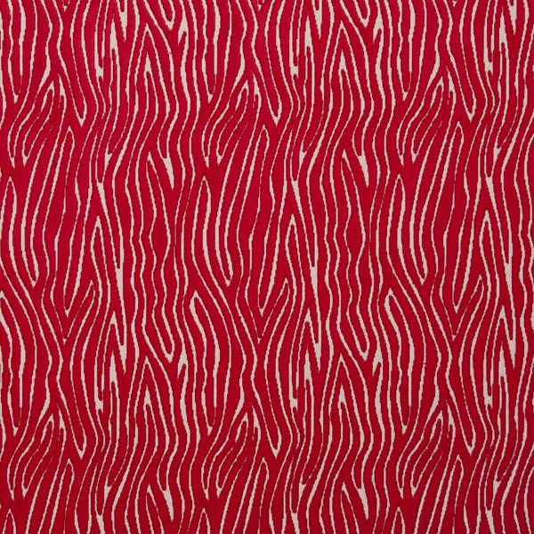 Sample F0749-10 Onda Rouge Animal Skins Clarke And Clarke Fabric