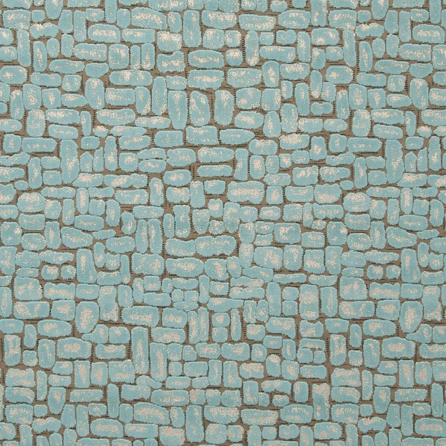 View F0752-1 Moda Aqua by Clarke and Clarke Fabric