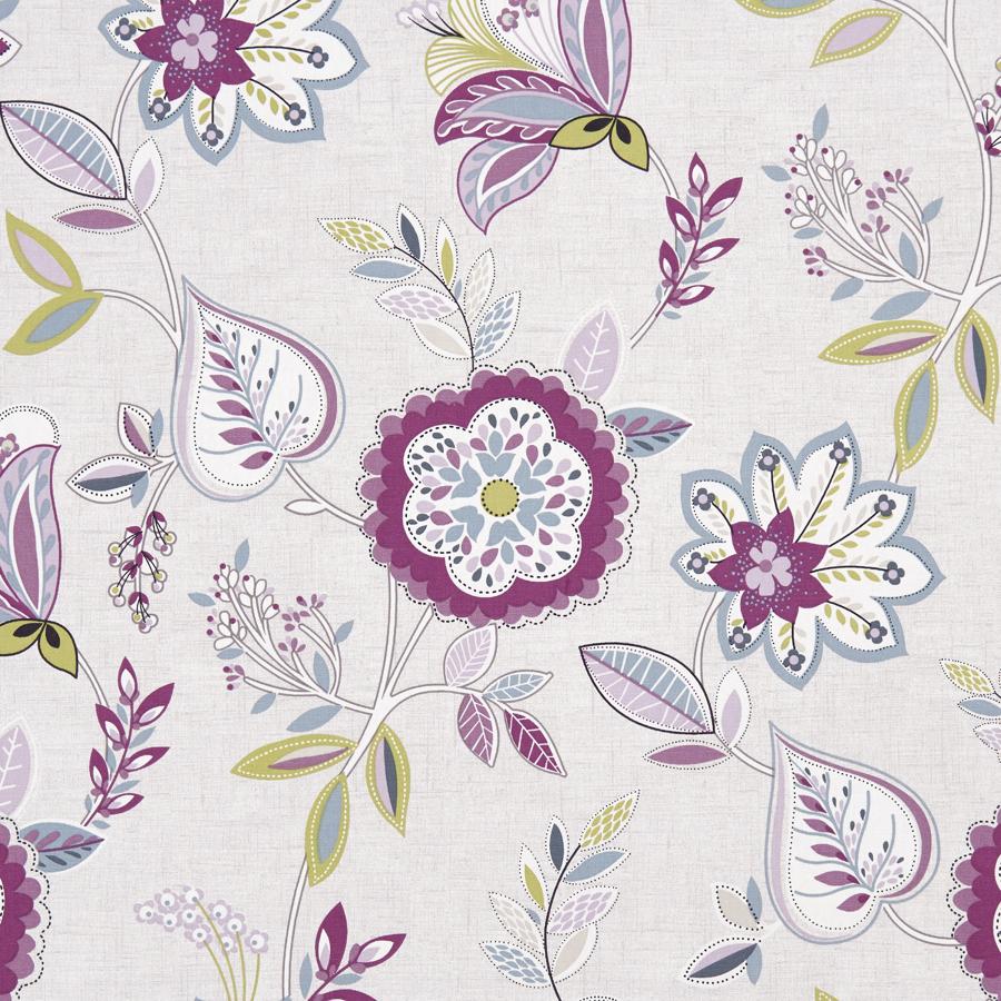 Sample F1066/02 Octavia Botanical Clarke And Clarke Fabric