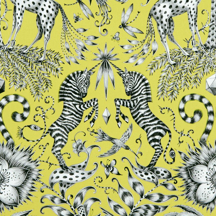 Sample F1111/03 Kruger Animal/Insect Clarke And Clarke Fabric