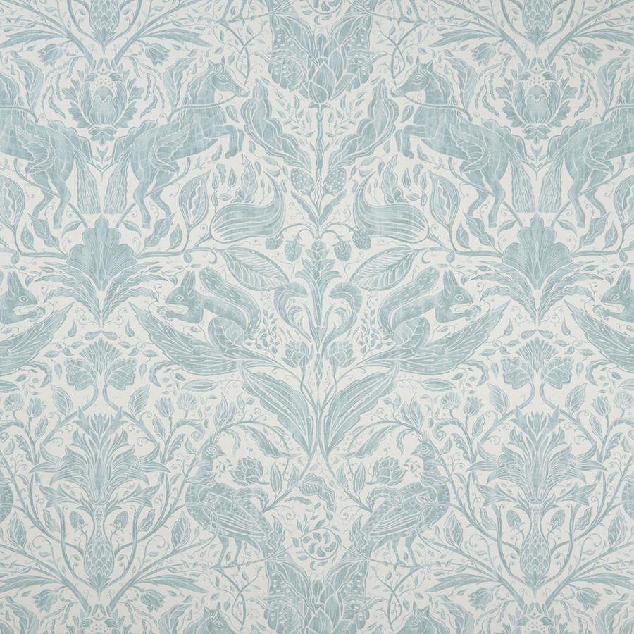 Sample F1159/02 Forest Trail Damask Clarke And Clarke Fabric