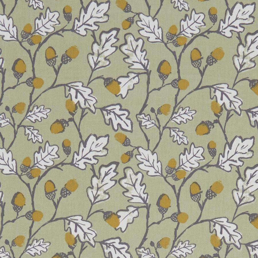 Sample F1182/03 Acorn Trail Botanical Clarke And Clarke Fabric