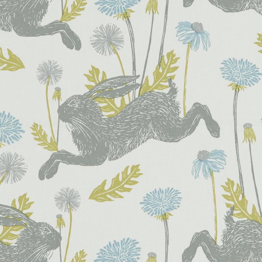 Sample F1190/02 March Hare Animal/Insect Clarke And Clarke Fabric