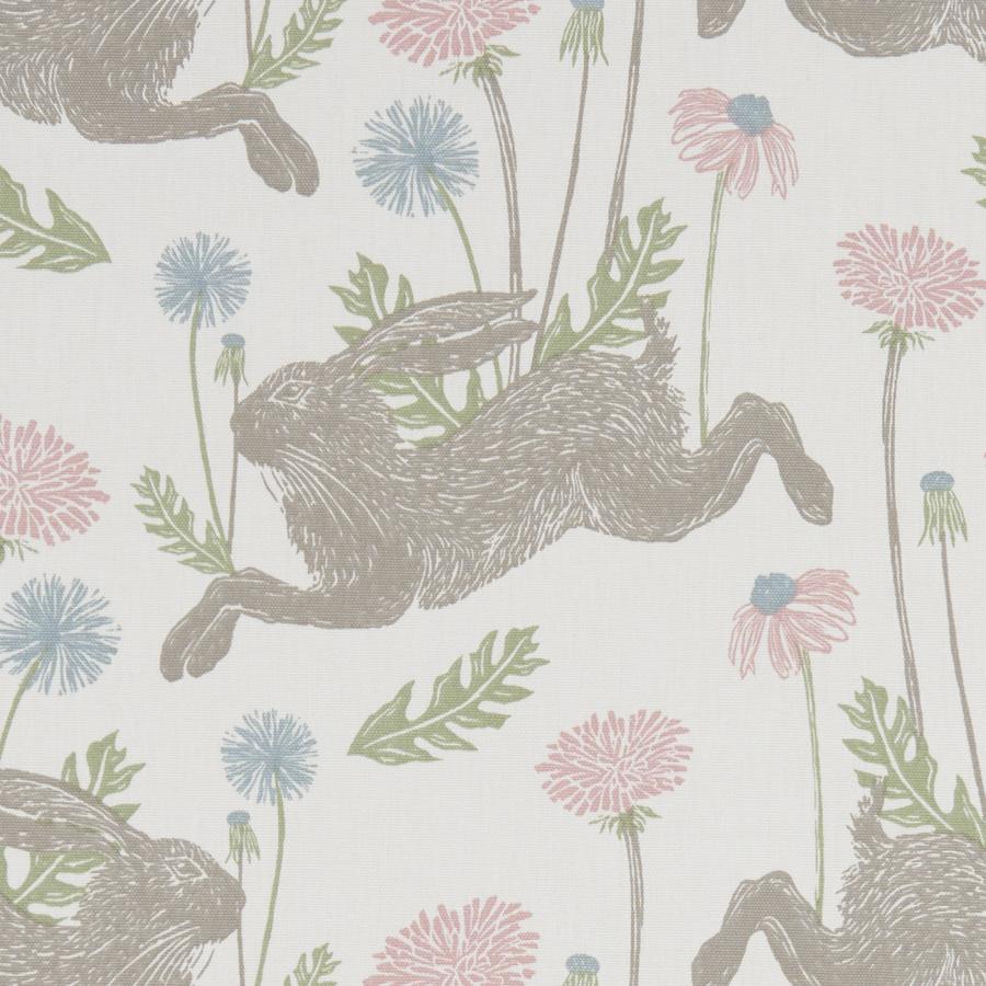 Sample F1190/03 March Hare Animal/Insect Clarke And Clarke Fabric