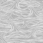 Sample F1193-02 Surf Grey Modern Chinoiserie Clarke And Clarke Fabric