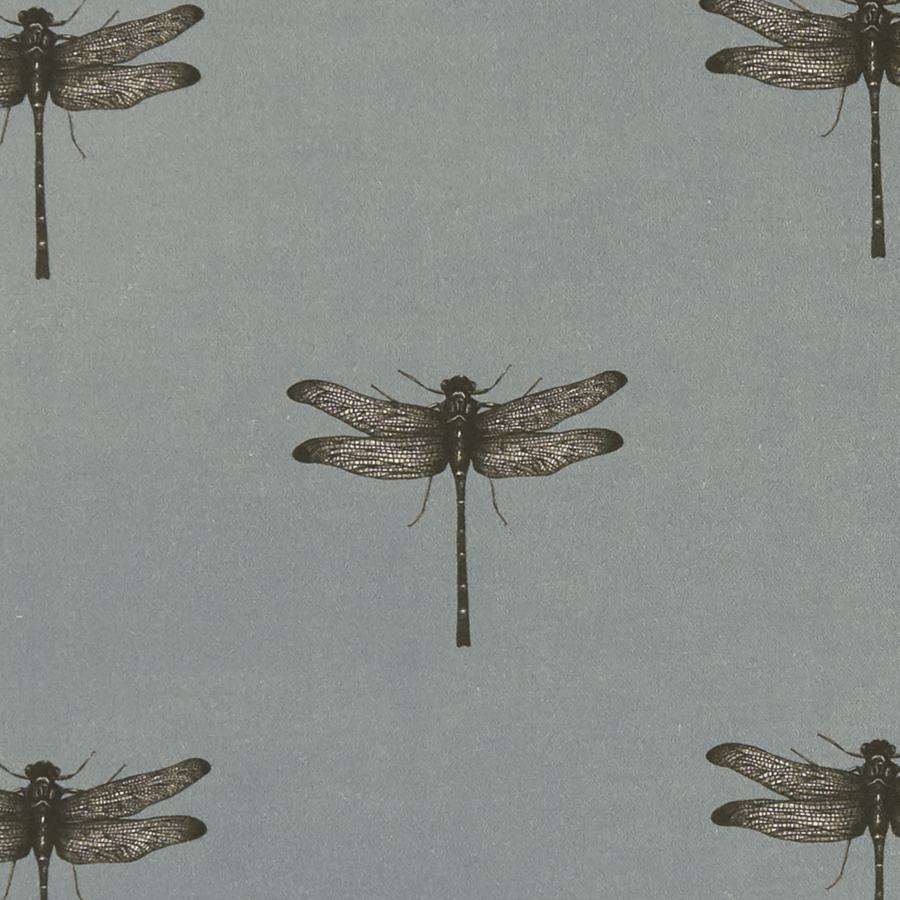 Select F1327/03 Azure Animal/Insect by Clarke And Clarke Fabric