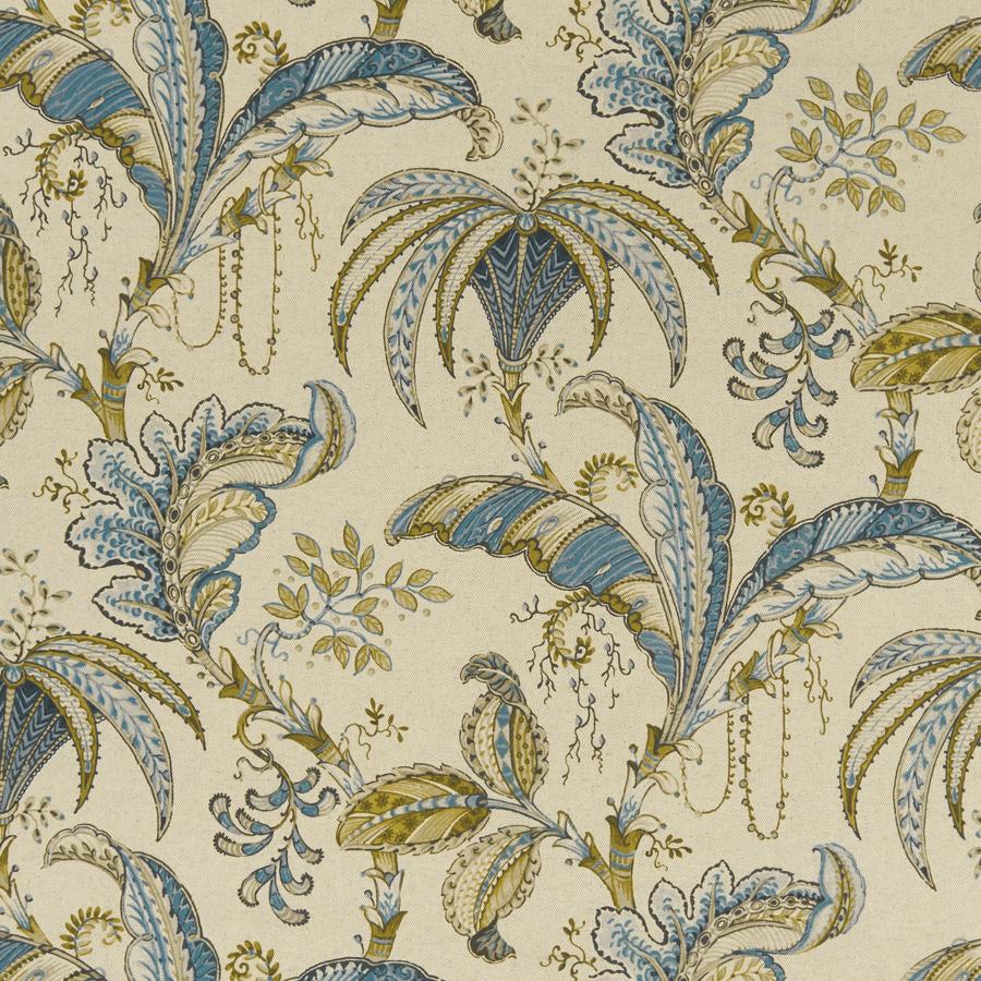 Sample F1330/05 Ophelia Botanical Clarke And Clarke Fabric