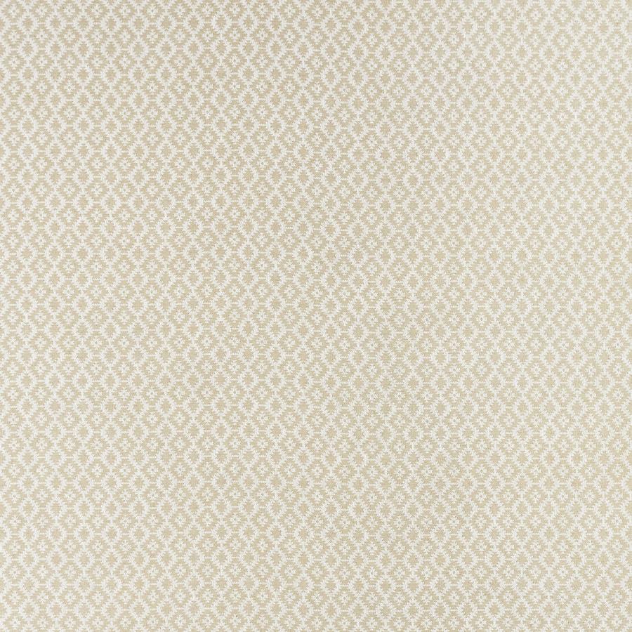 Sample F1445-02 Mono Ivory/Linen Geometric Clarke And Clarke Fabric