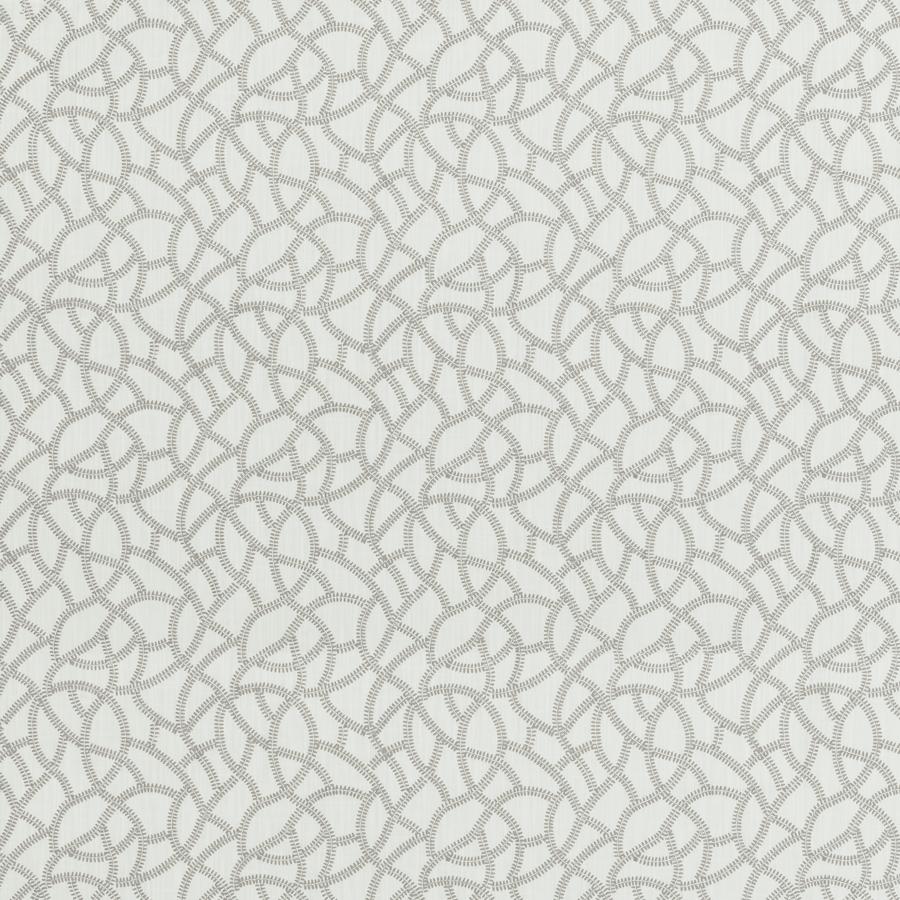 Save F1447/02 Panache Ivory Geometric by Clarke And Clarke Fabric
