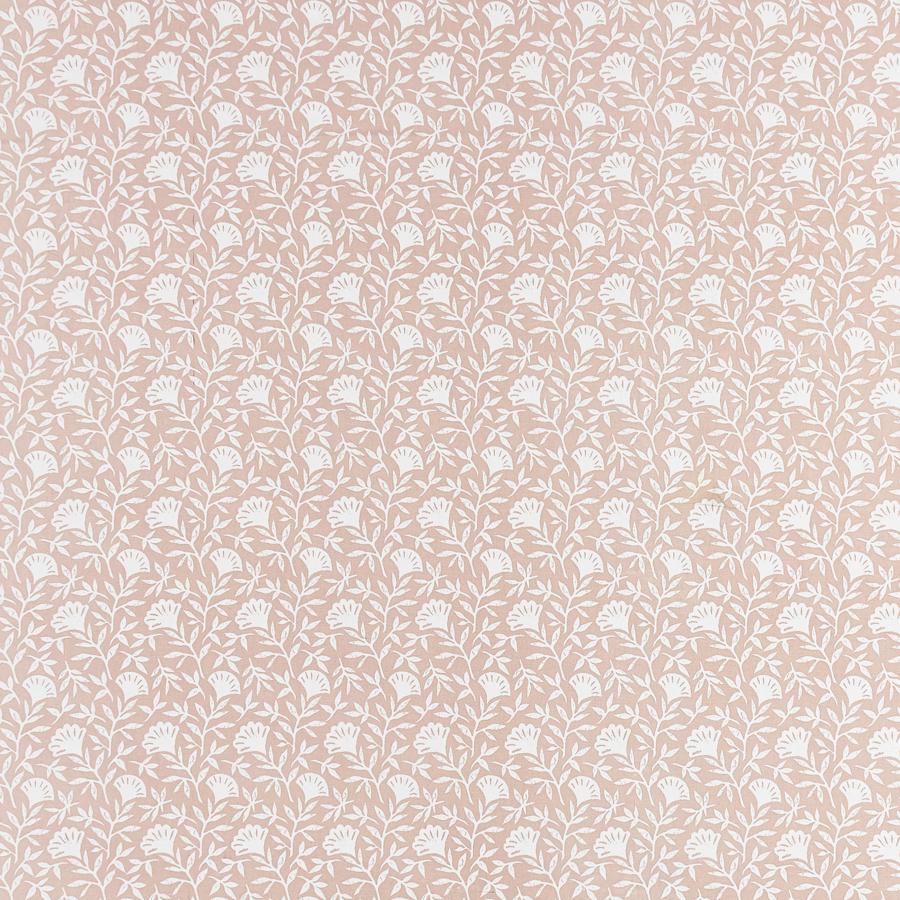 View F1465/01 Melby Blush Botanical by Clarke And Clarke Fabric