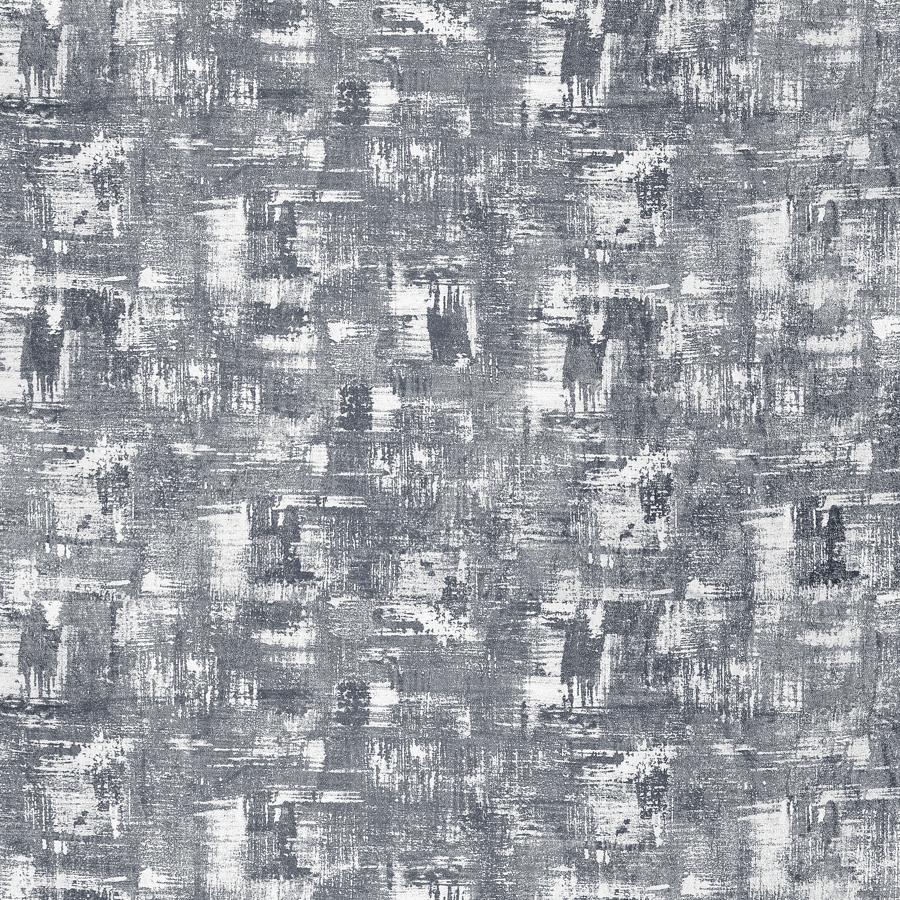 Sample F1472-02 Tessellati Midnight/Gilvr Metallic Clarke And Clarke Fabric